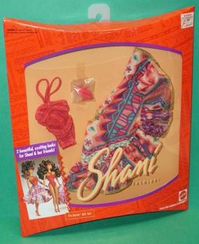 Mattel - Shani - Fashions - Red Swimsuit - Outfit